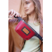Сумка поясная Safiano Red